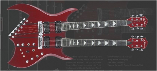 B.C. Rich Bich Doubleneck Bich