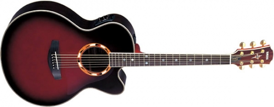 Yamaha CPX15WII West Cutaway Acoustic-Electric Guitar 