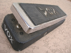 vintage vox wah guitar pedal