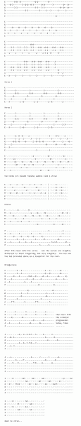 Click to Print hallelujah tab and lyrics for guitar
