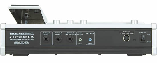 Rocktron Utopia G100 Rear Rocktron Utopia G100 Rear Panel