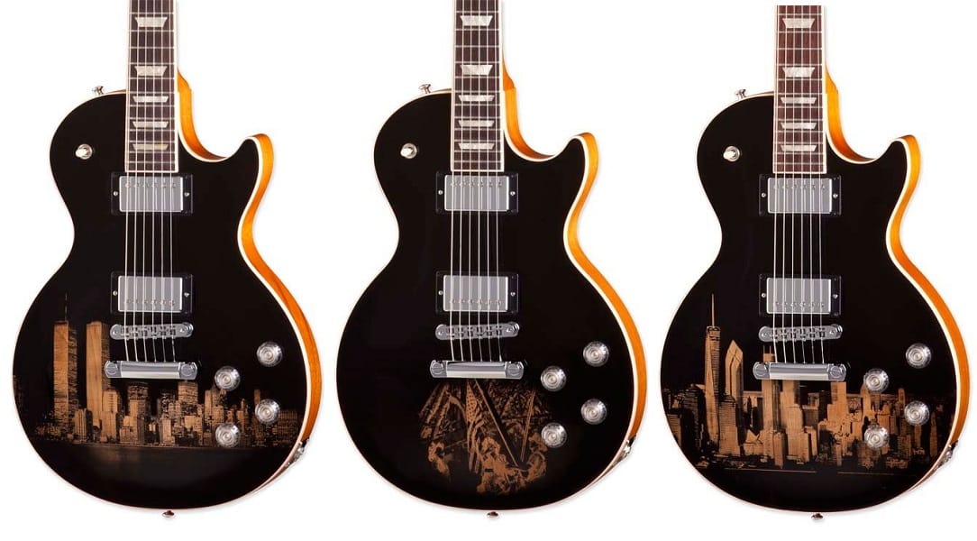Fender and Gibson 9/11 Tribute Guitars Gear Vault