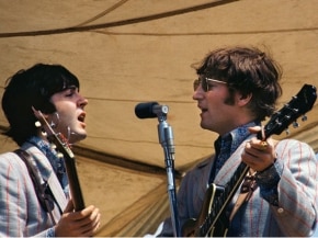 Paul McCartney and John Lennon