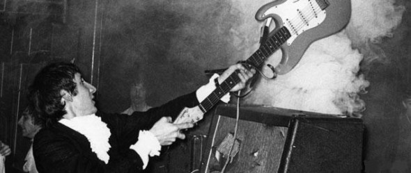 Pete Townshend Guitar Smashing