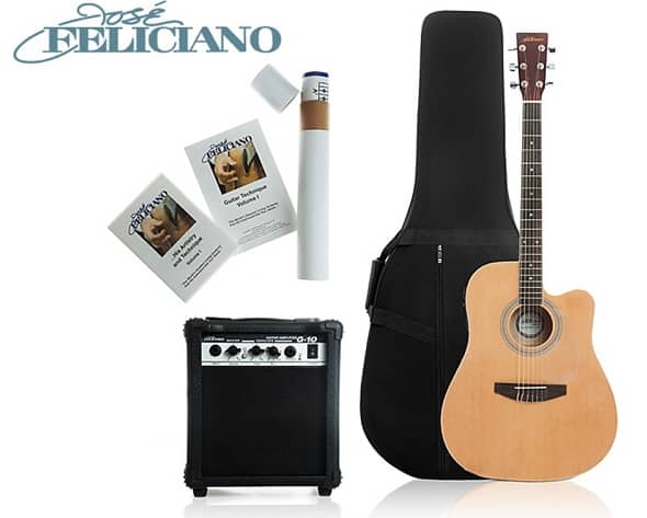 Jose Feliciano Electric Acoustic Guitar Package